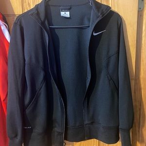 Black Nike Athletic Zip up.